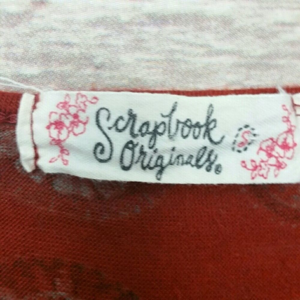 Scrapbook Originals Open Front Tunic Size Small - Picture 8 of 8
